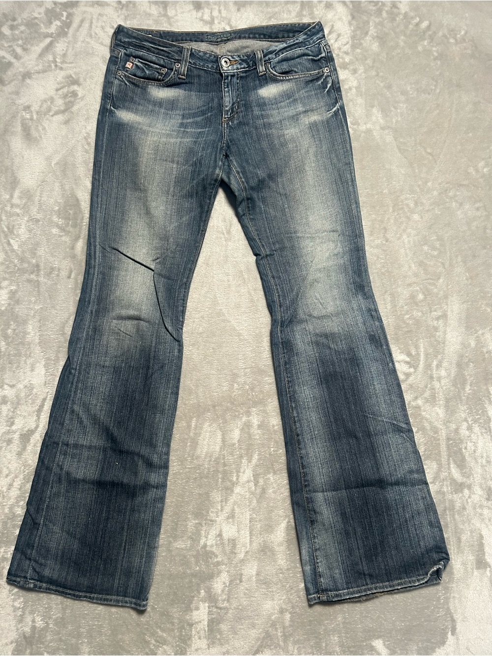 Big Star Low Rise Boot Cut Jeans Women’s 30XL Extra Long Dark Wash